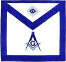 Master Masons Apron with Eye